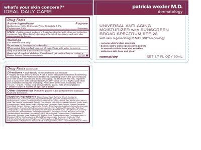 Mm1 (Wexler Universal Anti Aging Moisturizer With Sunscreen)